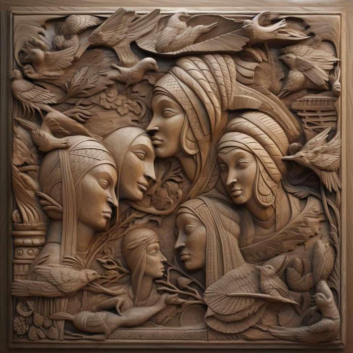 نموذج ثلاثي الأبعاد لآلة CNC 3D Art 